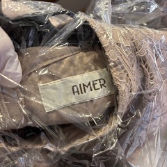 オケージョン ワンピース aimer Mサイズ 結婚式の画像