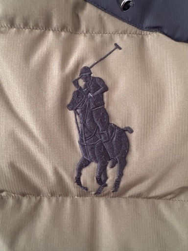 Polo Ralph Lauren ダウンジャケット XS 紺 グリーン