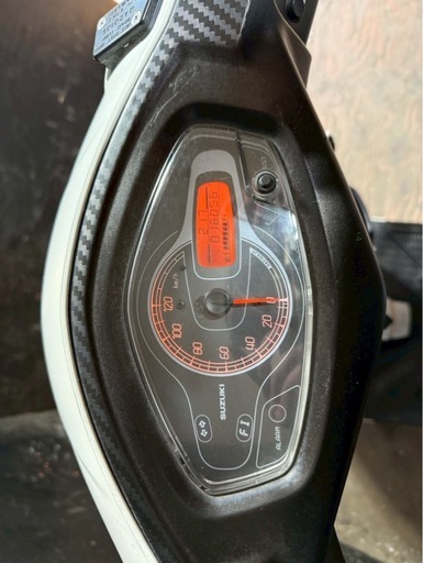 ★支払い総額6.5万円★関東圏内即日配送可能！スズキ　アドレスv125S CF4MA サイスタ付き！リアボックス付き！バッテリー新品！