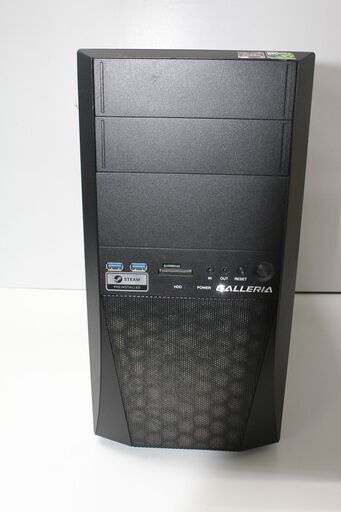 【中古デスクトップPC】ドスパラ〈GALLERIA RT5〉Ryzen 5/SSD256GB+HDD1TB/メモリ16GB/GTX 1660 Ti ④
