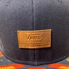 87……VANS･フリーサイズCAPの画像