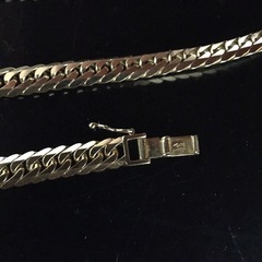 18K6面ダブル喜平ネックレスの画像