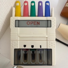 彫刻刀、アルトリコーダー、そろばん 文具3点セット　小学生 中学生の画像