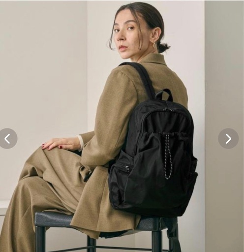 【美品】BEAUTY&YOUTH ユナイテッドアローズ ドロストリュック 黒 