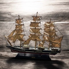 カティーサーク帆船模型　大型