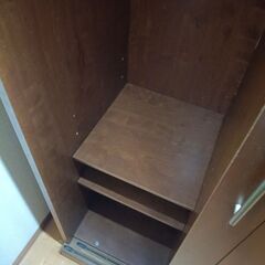 衣類収納　幅135cm 奥行62cm 高さ200cmの画像