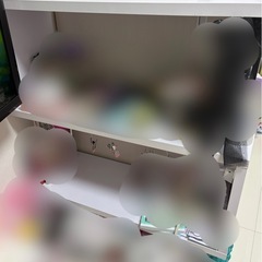 白いラック/棚の画像