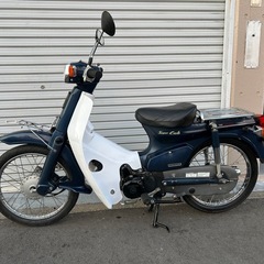【低走行】ホンダ スーパーカブ50カスタム,FI車セル付き4速@AA01角目カブ（C50,HA02）の画像