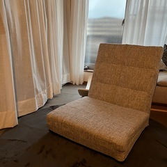 ハイバック　座椅子　ソファベッドの画像