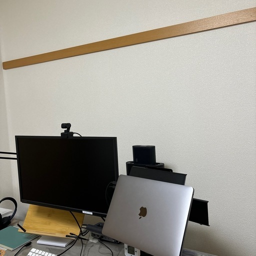 エルゴトロンデュアルモニターアーム　PCトレイ付