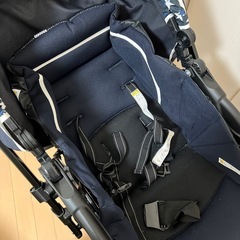 買い物かごが積める！ 西松屋 ショッピングデコット 4cas ベビーカーの画像