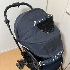 買い物かごが積める！ 西松屋 ショッピングデコット 4cas ベビーカーの画像