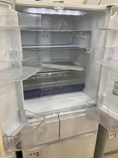 【一年間動作保証付き】MITSUBISHI　6ドア冷蔵庫　MR-JX47LTE-W1 2022年製　470L