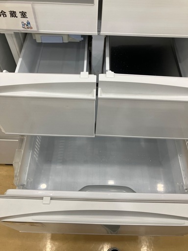 【一年間動作保証付き】MITSUBISHI　6ドア冷蔵庫　MR-JX47LTE-W1 2022年製　470L