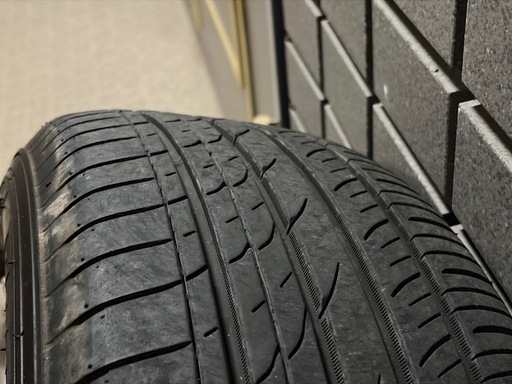 アルファロメオ 純正15インチ+使用1年未満タイヤ  4本セット195/60R15