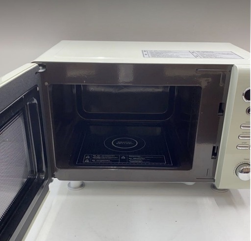 美品レトロスタイル 電子レンジ(受け渡し予定有)