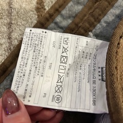 ニトリ エリア ラグの画像