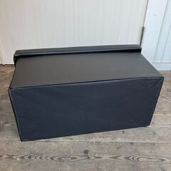 収納スツール（ブラック）の画像