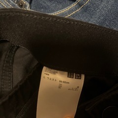 メンズ　Lサイズ　デニムパンツ　ジーンズ　ユニクロ　の画像