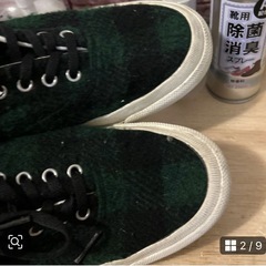 CONVERSE・冬靴・チェック柄・23の画像