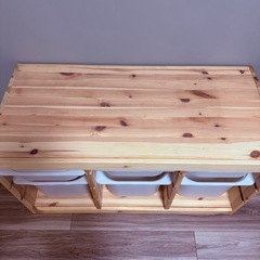 トロファスト　ボックス6個フタ3個付きの画像