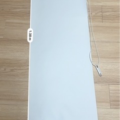 ロールスクリーン　ホワイト　幅41センチの画像