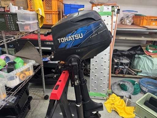 2馬力　船外機　トーハツ　ボート