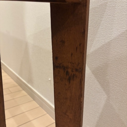 古道具　コンパクト机　木製