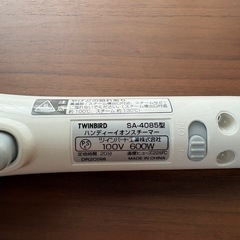 *未使用 TWINBIRD ツインバード ハンディーイオンスチーマー SA-4085 スチームアイロンの画像