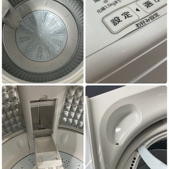 R365 ☀️ ジモティー限定特別価格！ 2023年製の高年式♪ AQUA 洗濯機 （洗濯6.0㎏) AQW-KS6N ⭐ 動作確認済 ⭐ クリーニング済の画像