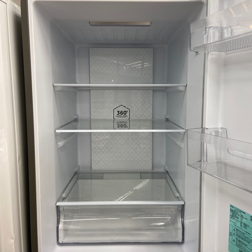 【来店いただける方限定】2ドア冷蔵庫　270L 【トレファク摂津店】