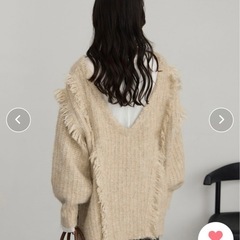 新品　Mサイズ　前後　2WAY ニットの画像