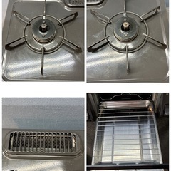 S190 ⭐ Paloma ❘ パロマ IC-S87K-1L ガステーブルコンロ プロパンガス用 ⭐ クリーニング済の画像