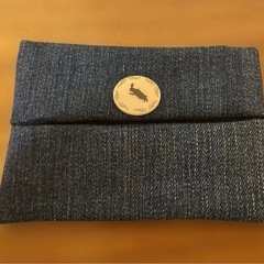 デニム生地　ハンドメイド作品の画像