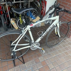 SPECIALIZED　軽量アルミフレーム　カーボンフォーク　2×9speed　SORA　ホワイトの画像