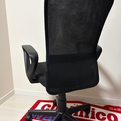 アイリスプラザ　オフィスチェア（OFC-M ブラック）の画像