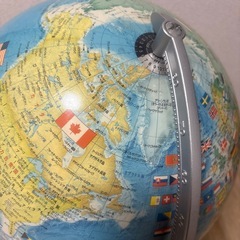 地球儀の画像