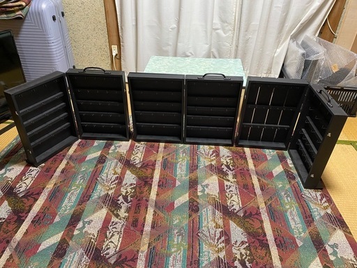 ◆値下げ　ディスプレイ什器　風に強い　黒　行商くん1号2号3号