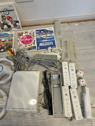 【即購入OK】Wii本体とゲームソフトセット