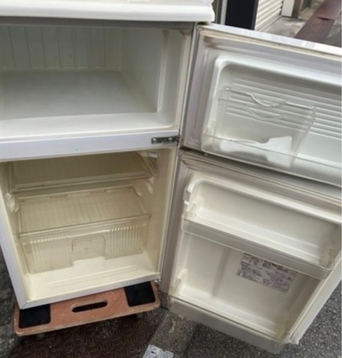 ❄️2ドア冷凍冷蔵庫 Morita MR‑D09BB🌟一人暮らし向け (うめたろう