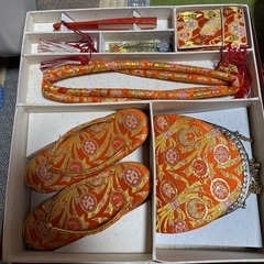 【子供用】着物作り帯　小物　七五三用の画像