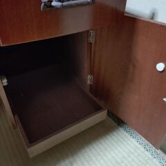 【無料】和風 姿見・鏡台（170cm）※訳ありのため無料で譲りますの画像