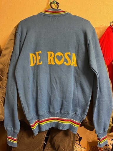 DE ROSA デローザ ビンテージ ニット
ジップアップセーター