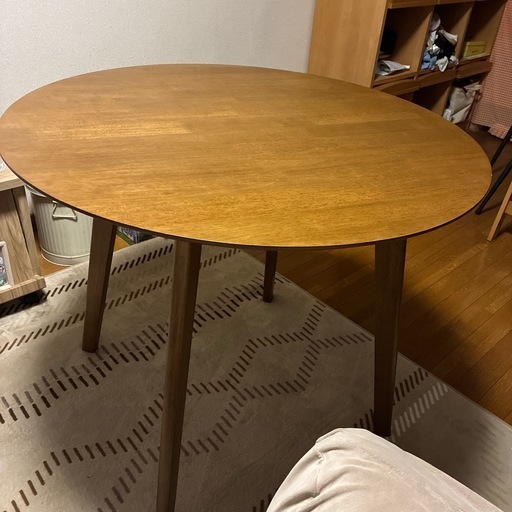 【美品】Koup table 円形 丸形 ダイニングテーブル 北欧 90cm 