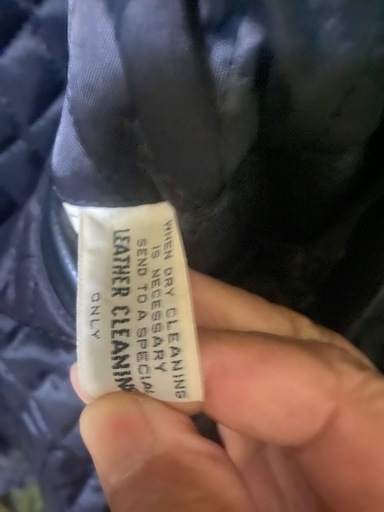ステューシー革ジャン