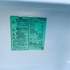 EJ5857番 Hisense 2ドア冷凍冷蔵庫 HR-D15Cの画像