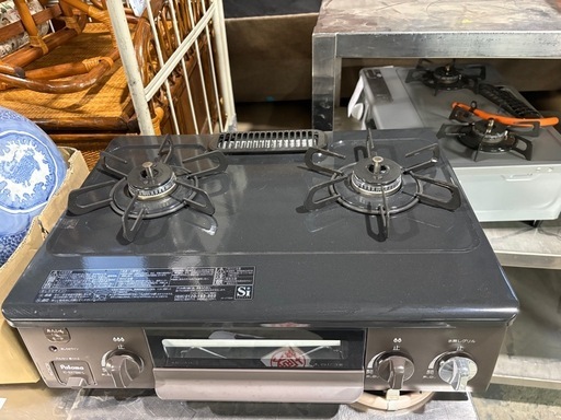パロマ ガステーブル 水無し片面焼き 56cm プロパンガス(LPG) 左強火 IC-S37BM-L-LPG 新品・未使用商品！
