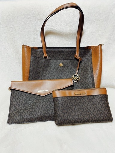MICHAEL KORS マイケルコース トートバッグ ポーチ 3点セット MK柄