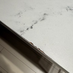 【無料】ダイニングテーブル＋チェア2脚セット（モダン／大理石調天板）の画像