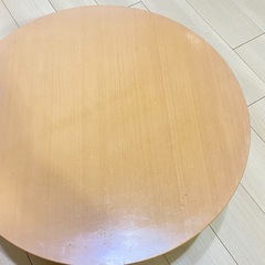 折りたたみローテーブルの画像